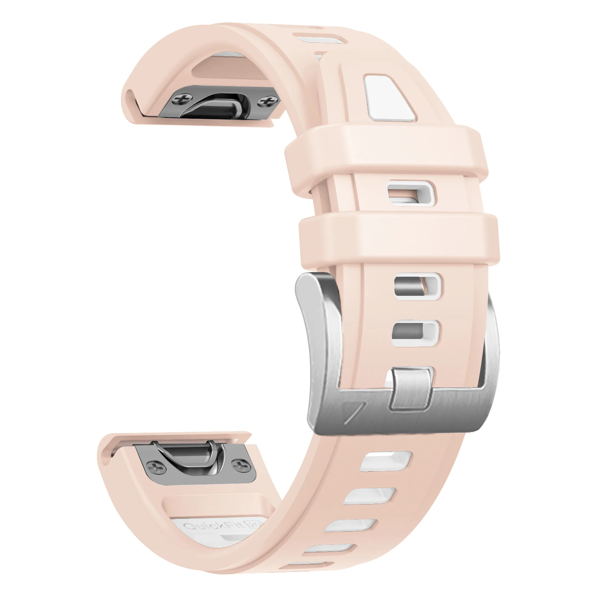 Enhanced Silicone Wristband for Garmin Smartwatches - 43mm