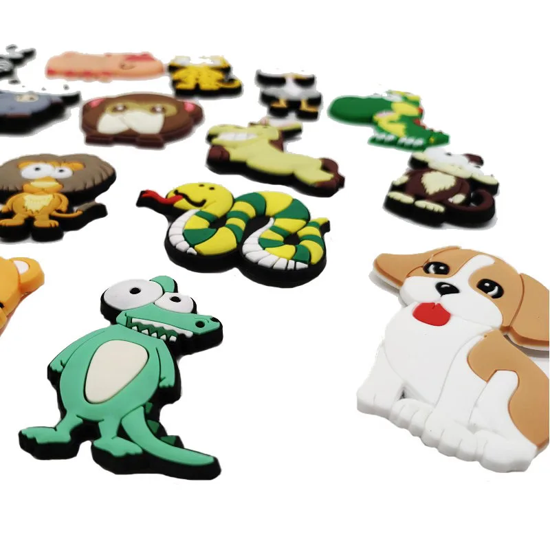 Description Picture 6 of item1 Set PVC Cartoon Animal Fridge Magnet for Children Funny Magnets for Refrigerator Decor Magnetic Letters for Kids Learning Tool