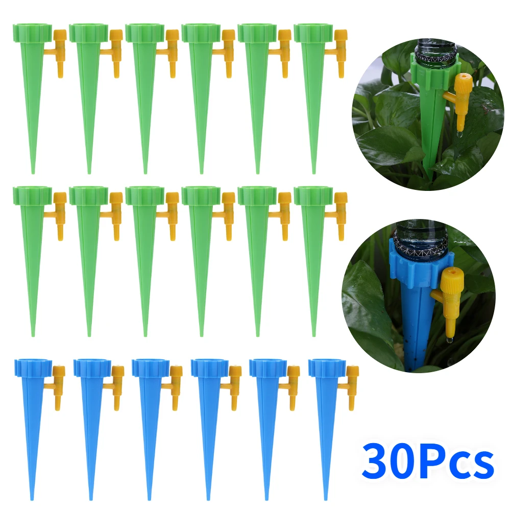 30Pcs Irrigation Drippers Auto Drip Irrigation Smart Drip System Auto