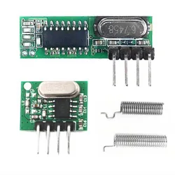 433 Mhz Superheterodyne RF Receiver And Transmitter Module Remote Control WL102-341 Receiving Transmitter Module Electric Parts