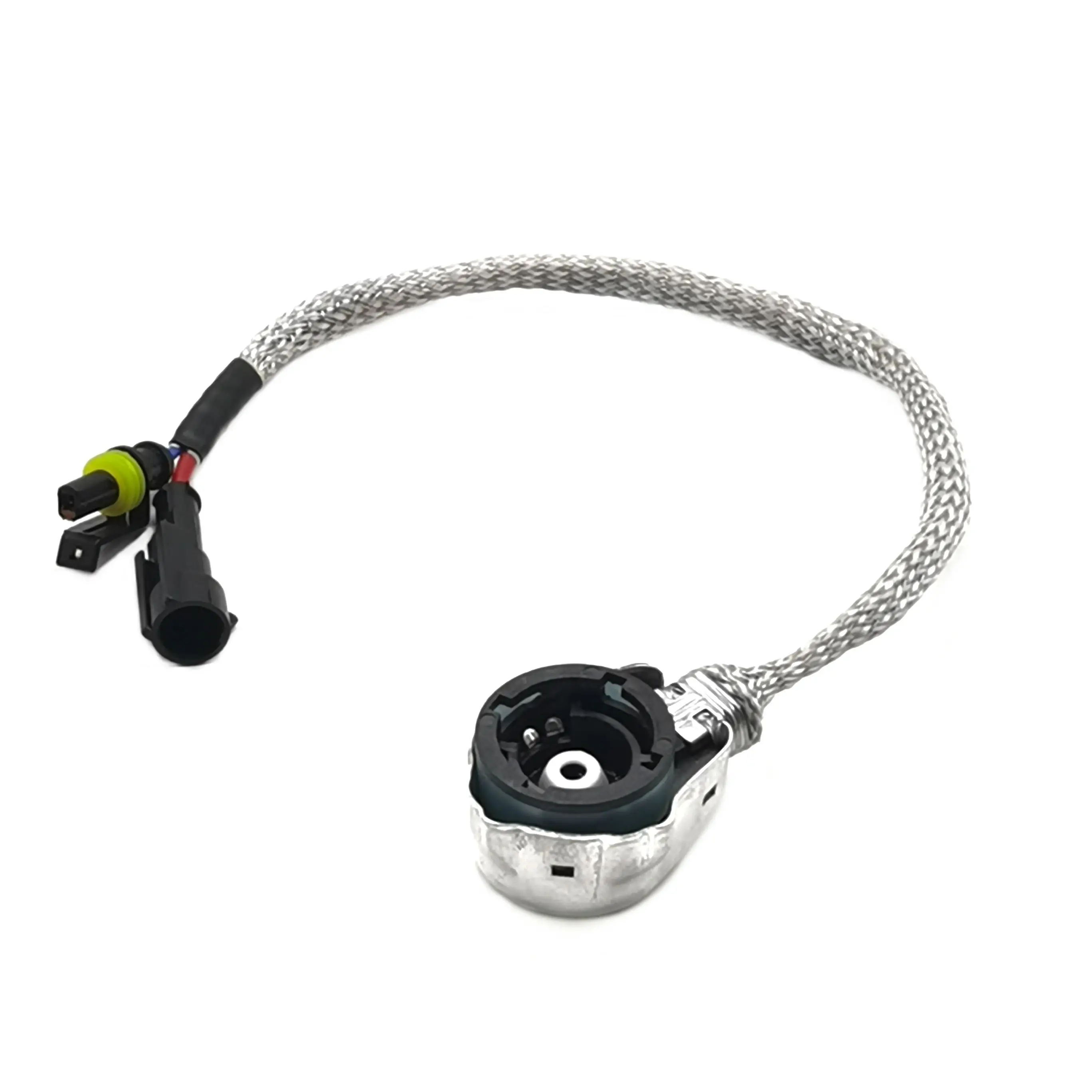 Genuine D2S D4S Aluminum Socket Adaptor Xenon Bulbs Wiring Harness