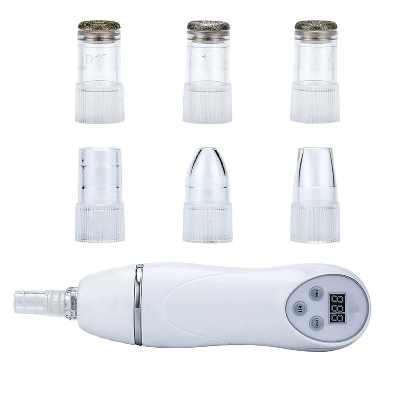 Home Use Blackhead Acne Removal Beauty Device Microdermabrasion Diamond Peeling Vacuum Machine Facial Skin Care Scar Faded Set microdermabrasion exfoliation