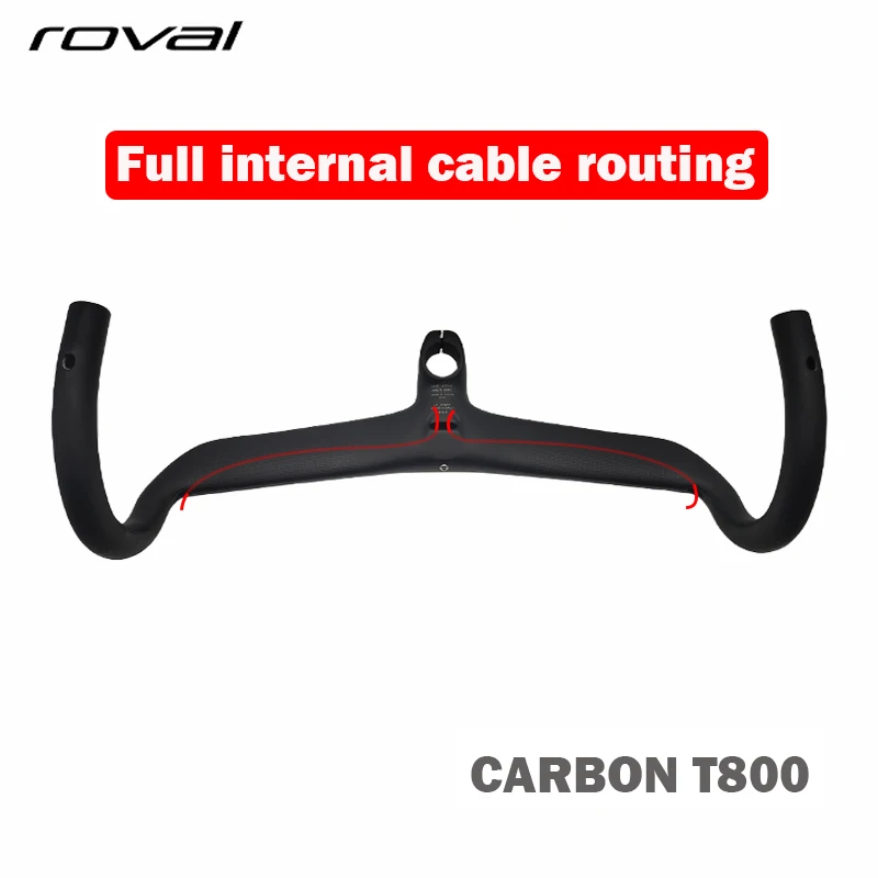 SL7 SL8 Full Internal Cable Routing Road Bicycle Handlebar T800 Carbon Integrated Cockpit Di2 Carbon Handlebar bicycle handlebar
