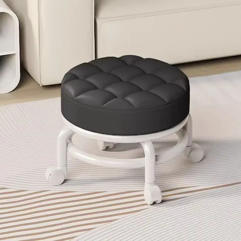 مقعد صغير بعجلات عالمية ، دوار ° ، كرسي أطفال منخف...