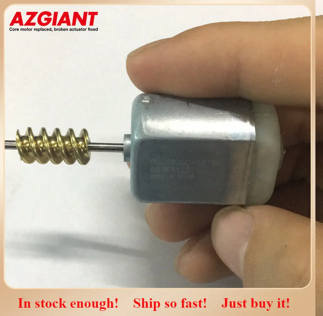 

AZGIANT High Quality FC-280SC-18165 Car Door Lock Micro Motor DC12V For Passat B8 Golf Sagitar Door Adapter Original