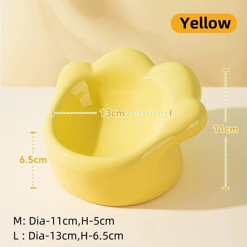 Cartoon Cat Paw Pet Bowl 6