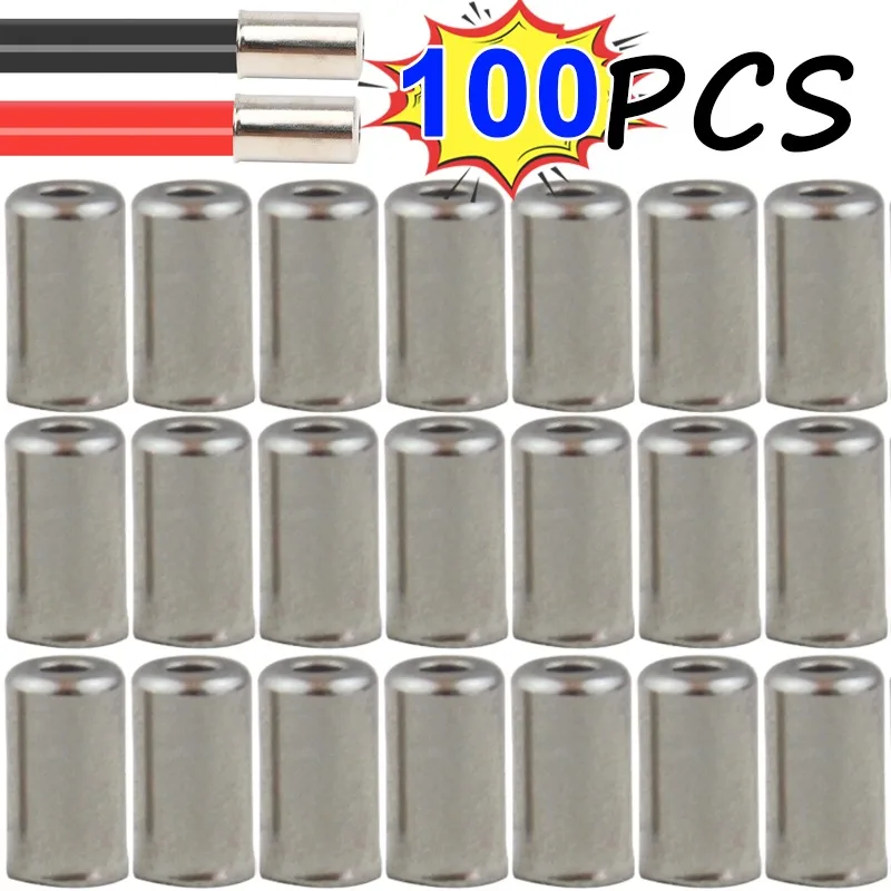 

100pcs Bike Mountain Bike Riding Copper Brake Hose Cover Cable Cover Brake Cable Shift Cable Cover Riding Accessories 5*10mm