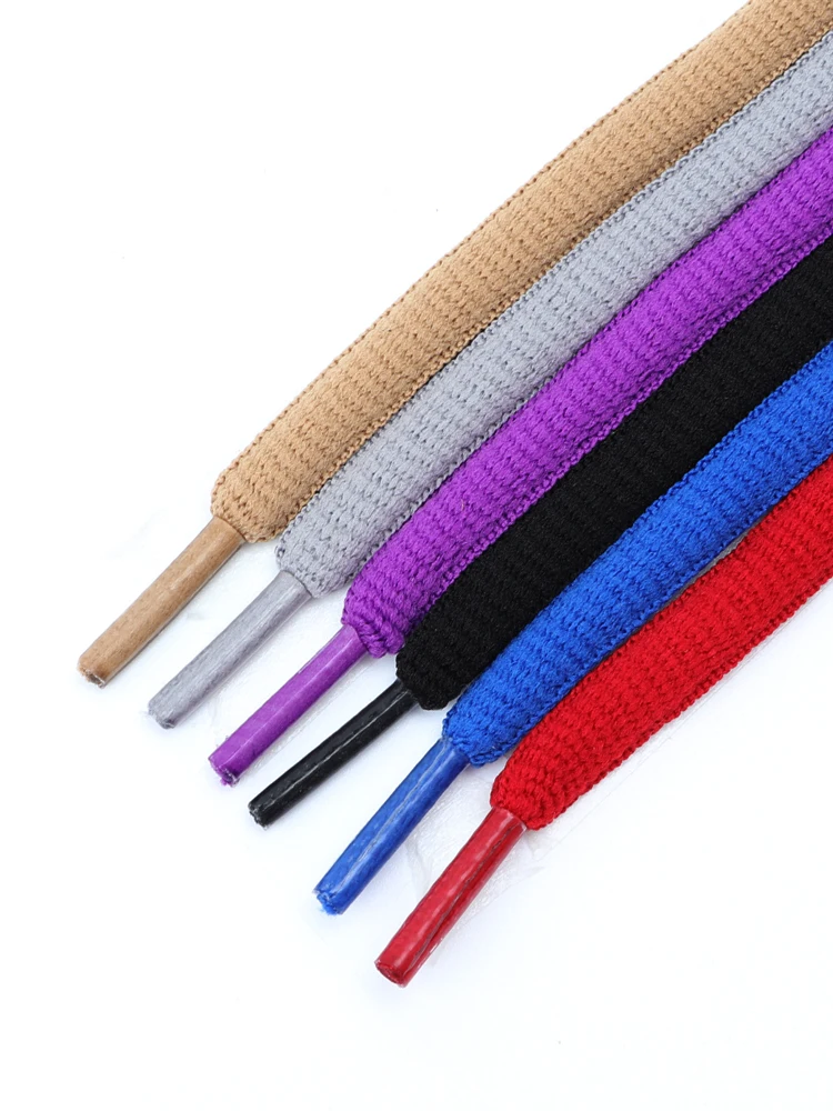 1Pair Oval Shoe Laces 24 Color Half Round Athletic Shoelaces for Sport