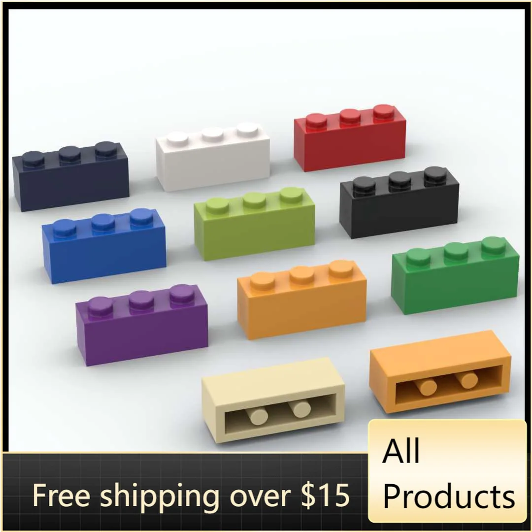 

10PCS Assembles Particles 3622 1x3 Brick Parts Building Blocks High-Tech DIY Assembly Educational Toys For Children Kids Gifts