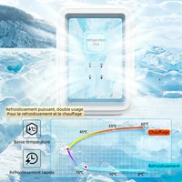 Réfrigérateur de voiture électrique portable, réfrigérateur chaud et froid 12V, bon effet de refroidissement pour voiture, maison, camping et voyage 5