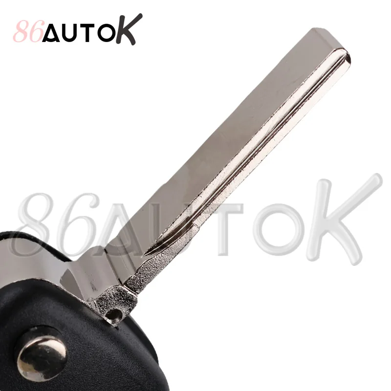 Folding Car Key Shell For Audi Q7 B7 Q3 A3 TT A2 A8 A6 A6L A4 S5 C5 C6 B6 3 Buttons