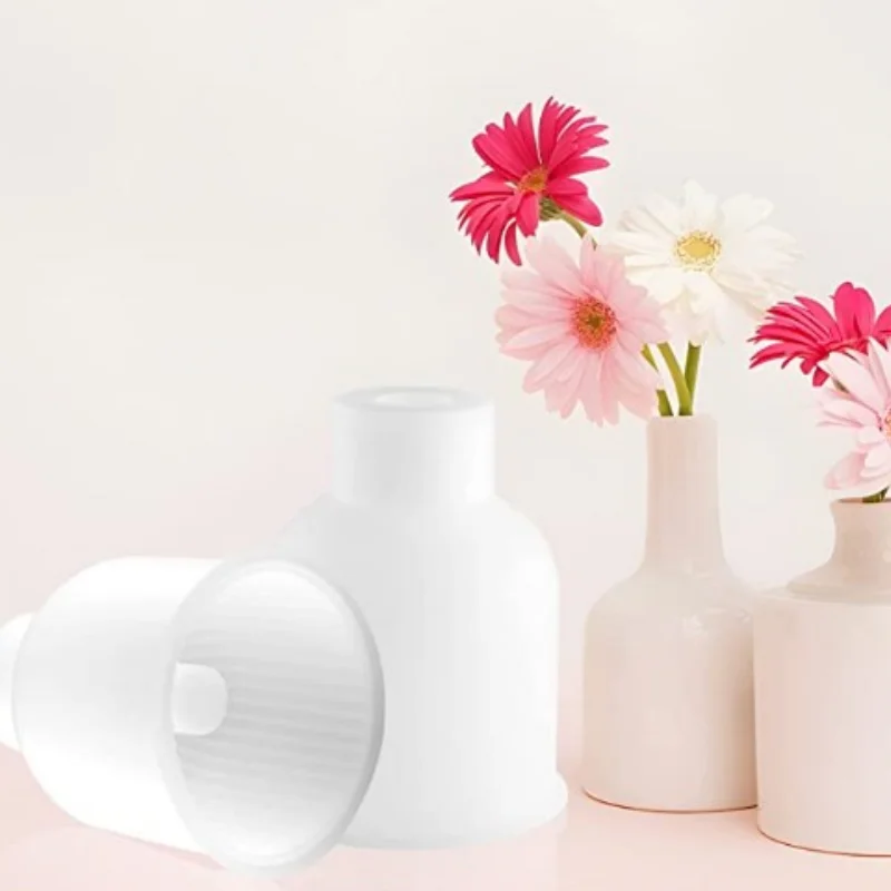 Flower Vase Silicone Mould DIY Flower Vase Resin Casting Mould DIY Crafts Accessories Room Decor ваза ваза для цветов Florero 5