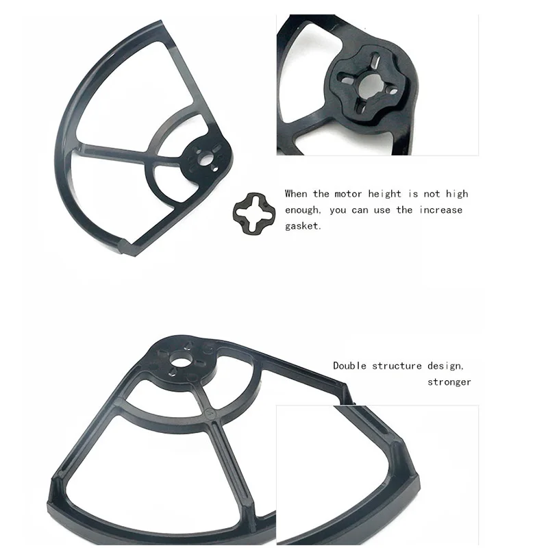 Anneau de protection d'hélice 3 pouces pour drone FPV - Lot de 4
