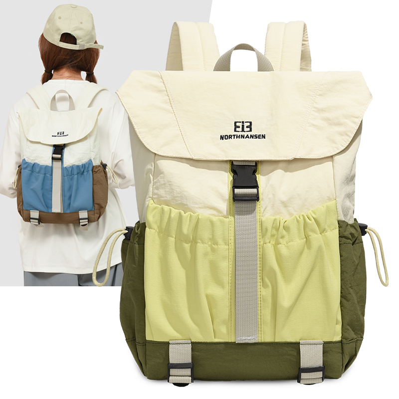 Casual large-capacity backpack Lightweight outdoor sports travel bag Urban minimalist style backpack