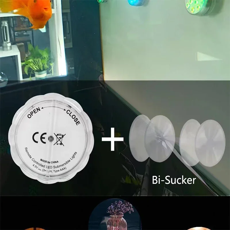 Pool Lights with Remote Color Changing Underwater Lamp for Above Ground Pools, B