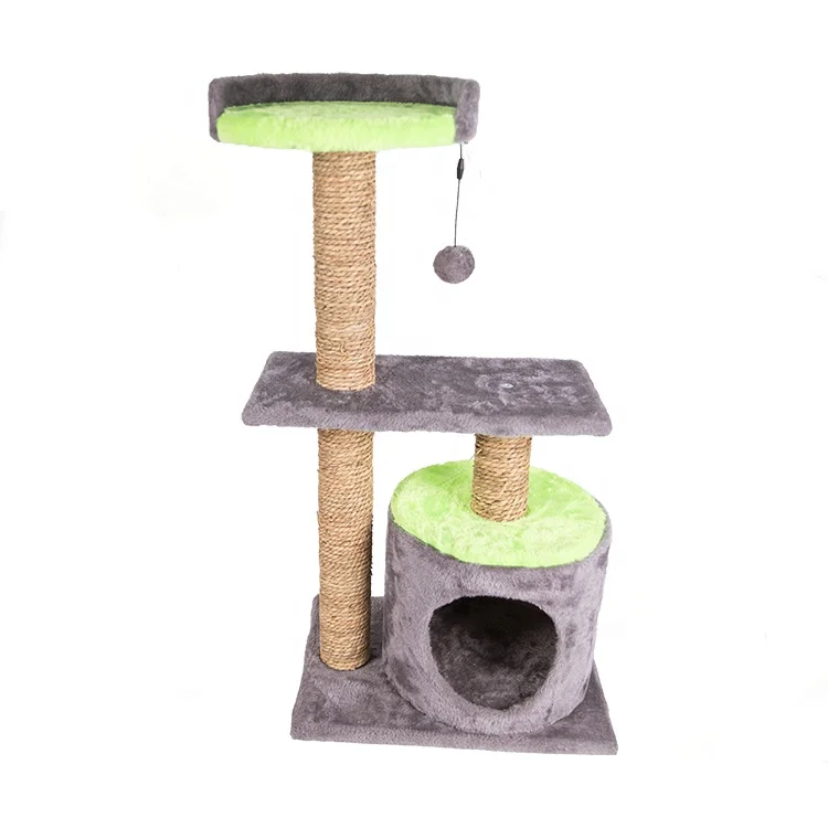 

Cat Climbing Tree Tower Condo Scratcher Post Cat Climbing Frame