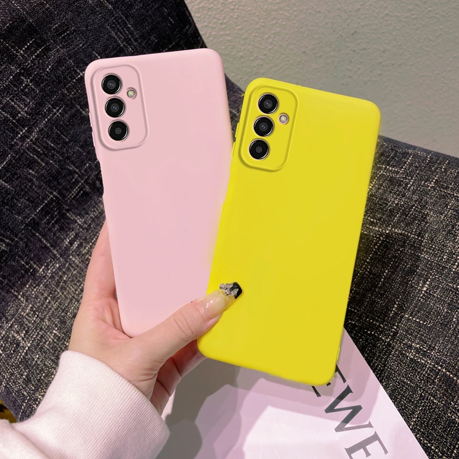 Soft Silicon TPU Plain Phone Case Back Cover