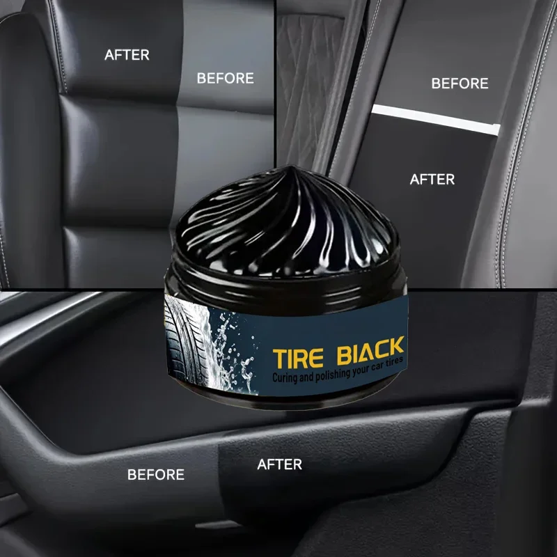 New Car Plastic Refurbished Plating Black Coating Agent Wax Panel Auto Interior Car Plastic Renovated Coating Retreading Agent plastic restorer car plastic restorer