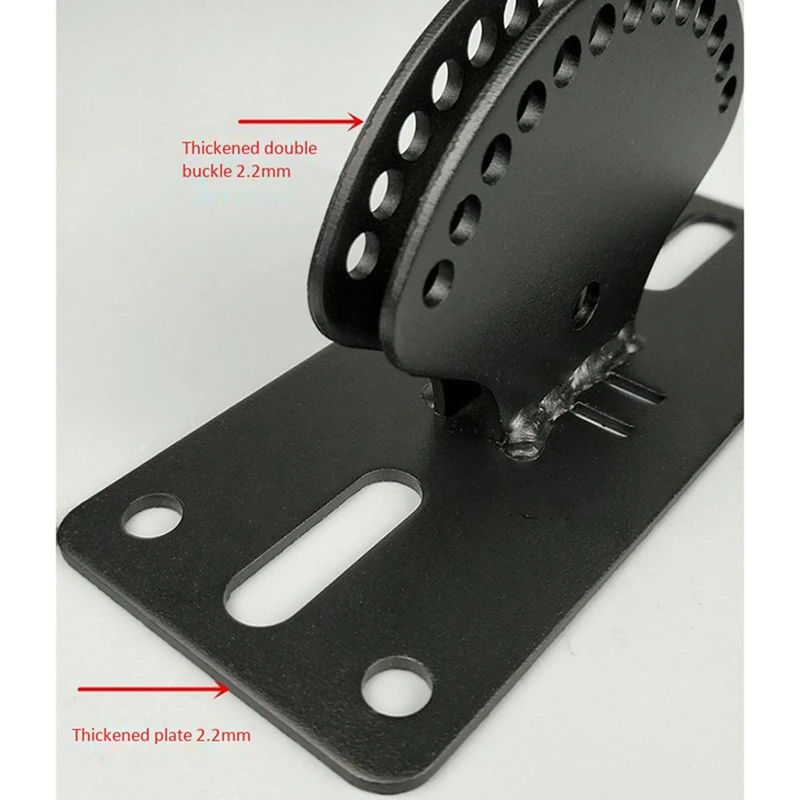 Forte Universal Surround Alto-falante Montagem na Parede Suporte de Teto Altifalante Fixado na Parede Titular Tilt Girar 60kg 132lbs 2x - Image 2
