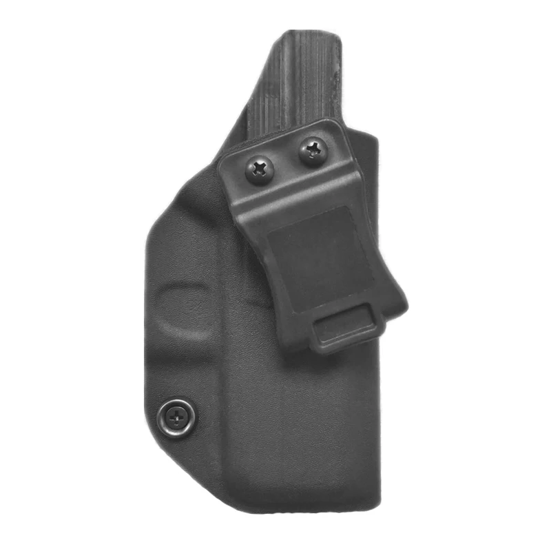 VlaMiTex IWB Fondina In Pelle Per Glock 17 19 22 23 25 26 27 31 32 33 34 37 (IWB 2 - Mod. 43 - Foto 14