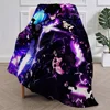 Anime Sung Jinwoo Blanket Plush Nap Sofa rug for Living S-Solo L-Leveling Room Office Bedroom Birthday Home Travel Kid Gifts 3