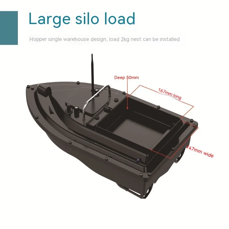 New Gps Intelligent Remote Control Nesting Boat 500m Low Electric Automatic Return Positioning Hook Sending Towing Fishing 6