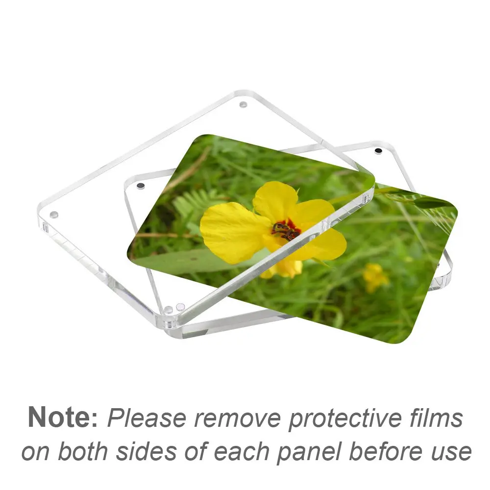 1-10pcsMagnetic Photo Frame 1 Set For Fujifilm Instax Mini 11 8 9 25 50 7 Film Camera Accessories Acrylic Fridge Picture Magnets