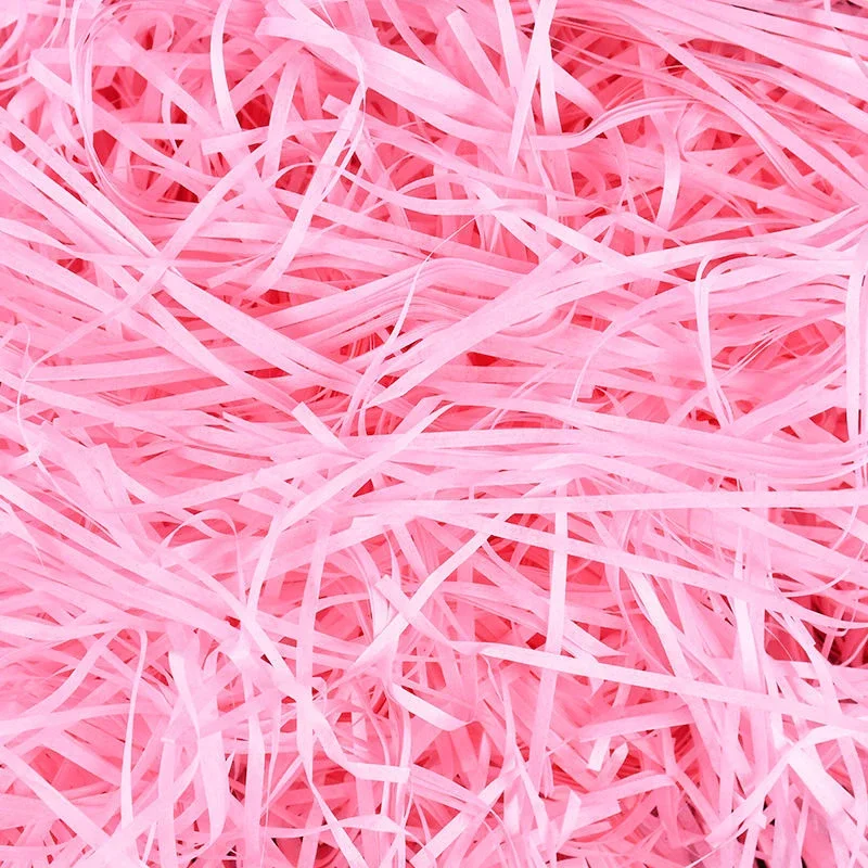 Gift Box Filler 100g Colorful Raffia Shredded Paper Confetti Candy Boxes DIY Gift Box Filling Material Tissue Party Gift Packaging