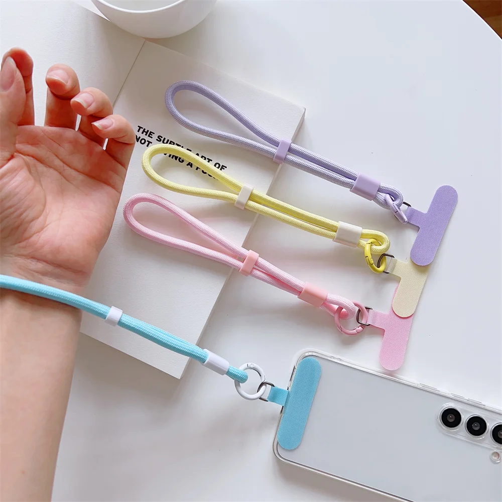 Mobile Phone Adjustable Short Lanyard Universal Hand Wrist Strap Rope Cell Phone Case Accessories
