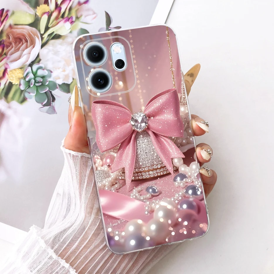 Colorful Flowers Painted Soft Slim Phone Case Cover