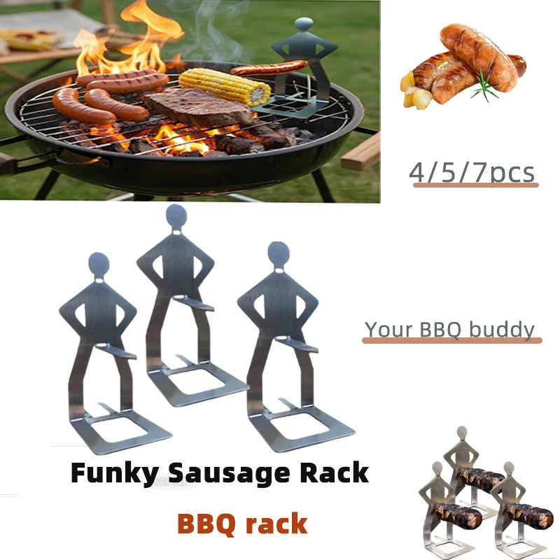 Stainless Steel BBQ Sausage Holder