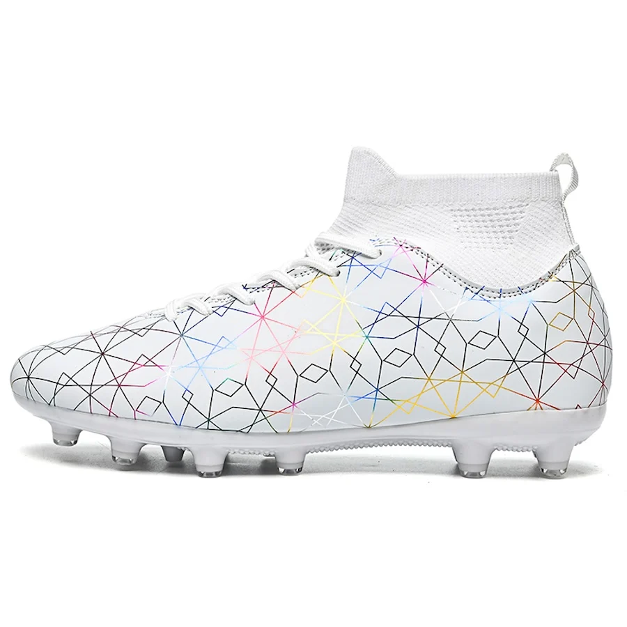 Neu Männer Professionelle Fußball Schuhe FG Training Fußball Stiefel Turnschuhe Lange Spikes Außen Bequeme_voghion.com