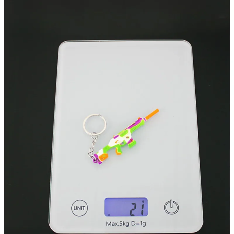 8cm Valorant Weapon Keychain BlastX Phantom Game Peripheral Variant Weapon Model Ornaments Collection Desktop Display Gift Toy