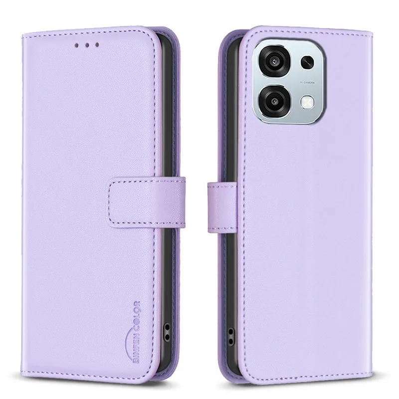 Leather Wallet Flip Phone Case - Stylish Protective Cover
