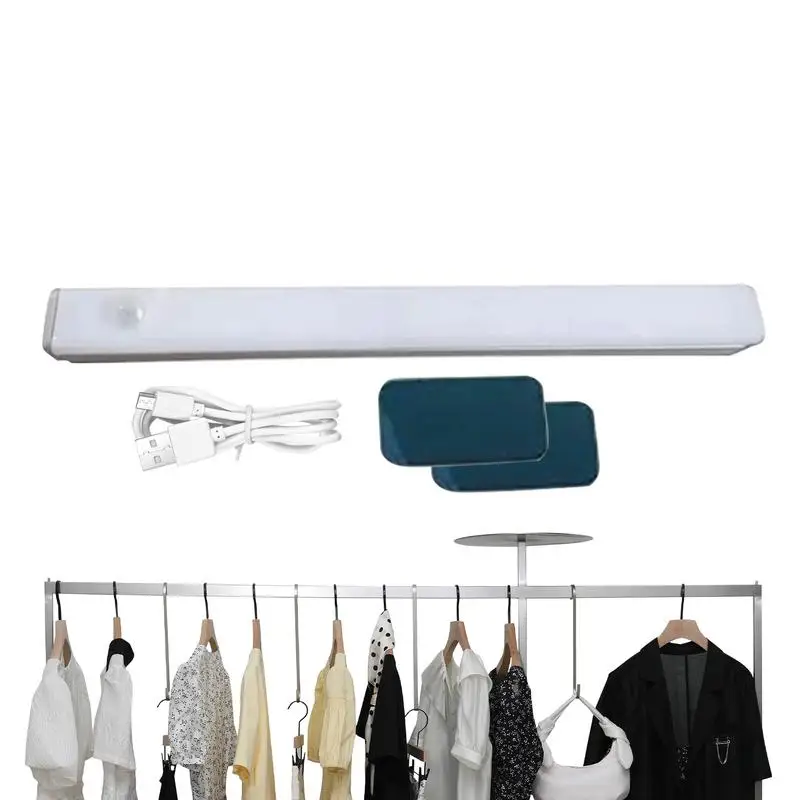 

Sensor Lights For Cabinets Stick-On Magnetic Closet Lights Wireless Motion Sensor Led Light Strips Magnetic Rechargeable