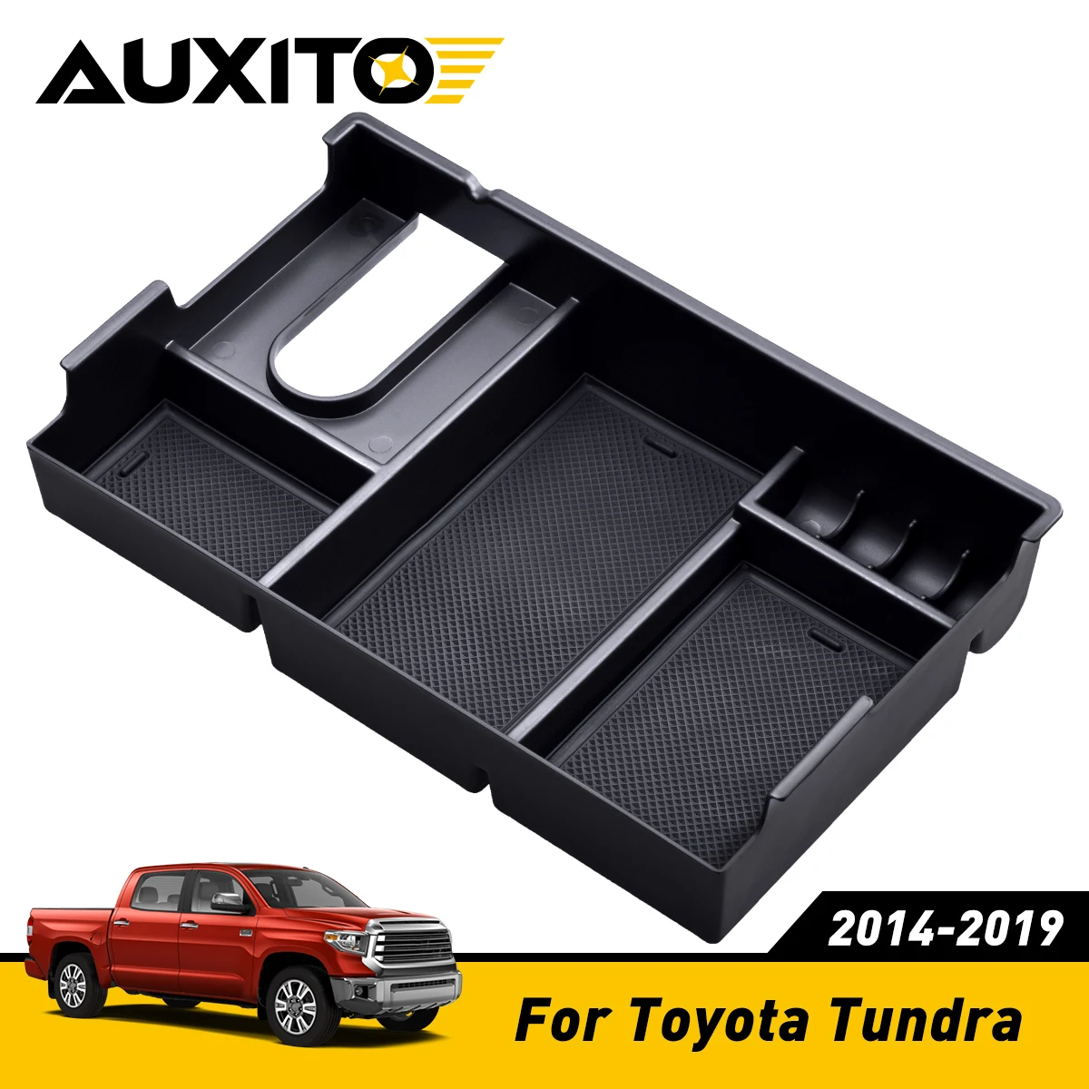 

Фотолоток для Toyota Tundra 2014, 2015, 2016, 2017, 2018, 2019, органайзер для центральной консоли автомобиля, внутренние контейнеры