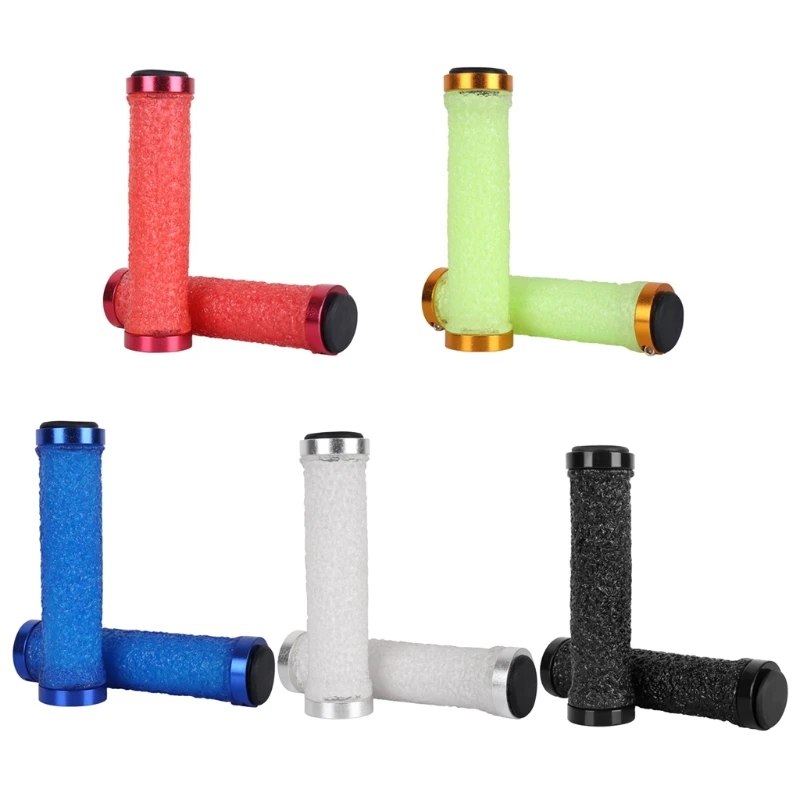 

Dirt-Bike Scootor MTB Hand Grips-Rubber Handle Bar Thrusters Grip 1 Pair D5QD