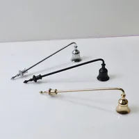 1PC Bell-shaped Candle Snuffer Long Handle Fire Extinguisher Candle Wick Cover Anti-smoke And Smell DIY Making Gifts Home Decor 5