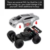 New 2.4g Rc Car High-Speed Off-Road Climbing Drift 4wd Trucks Model cool lights RC Vehicle Wear Resistant Type Toy Gift For Kids 3