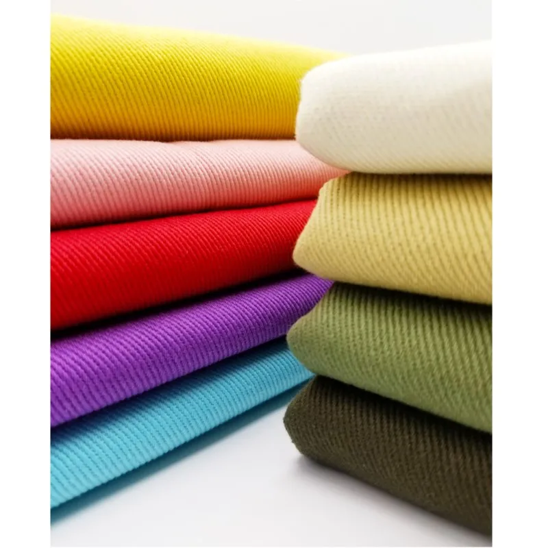 Cotton Fabric Twill Thickened Fall Winter Coat Pants Luggage Clothing Design