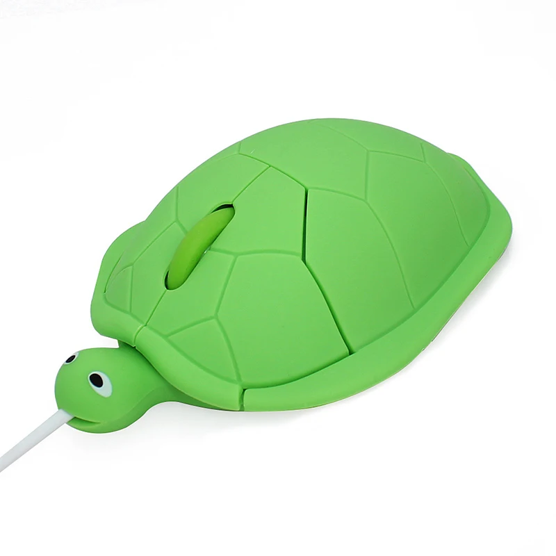 

New Cute Gift Kawaii Turtle Wired Mouse 1200DPI for PC Computer Gamer 3 Buttons USB 2.0 3D Turtle Animal Mouse Gift