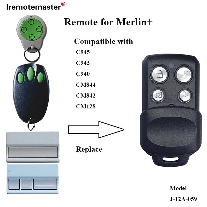 ForMERLINC945CM842C940C943CM844CM128HE60MGA600MT60MT800GarageDoorRemoteControl.jpg