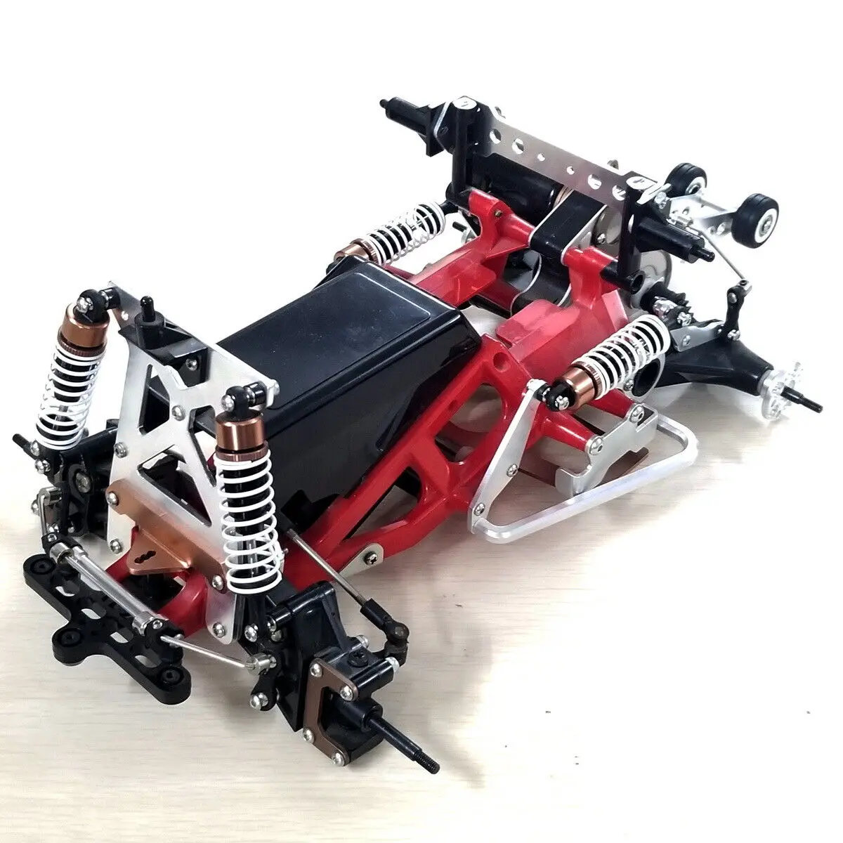 Aluminum Chassis Shocks Bumper Option Parts for Tamiya