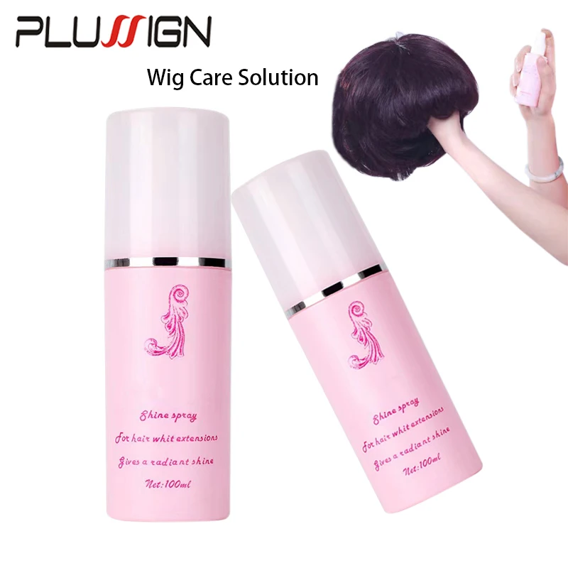 Plussign 100Ml TopวิกผมCare Solutionสเปรย์Anti Frizz Hairสําหรับครีมนวดผมสังเคราะห์Smooth Oilสําหรับวิกผม 1