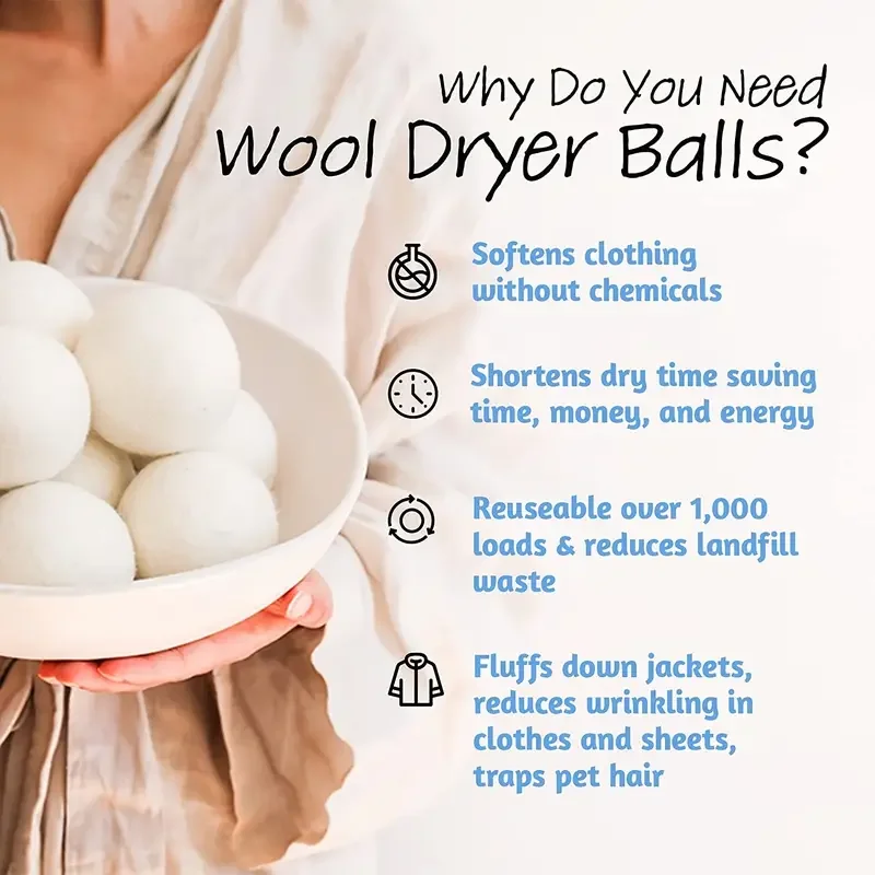 1/3/6/12 pieces, clothes anti-static washer balls, dryer-reusable dry balls, dry washing machine accessories
