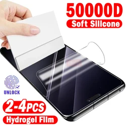 Full Curved Hydrogel Screen Protector Set - 2 - 4 Pieces, Ultimate Soft Film for 3Piece