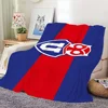 Football C-Chile LOGO U-University Blanket Travel And Gift Comfort Warm Soft Plush Suitable For Sofa Living Room Office Bedroom 3