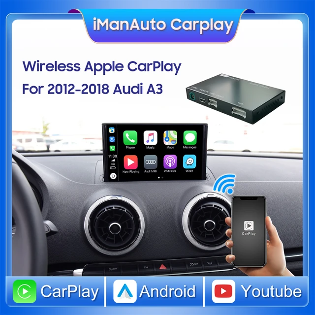 Wireless Apple CarPlay Retrofit Kit Decoder For Audi A3 8V Car Play Android  Auto Interface Support Front Rear Rear Camera Mirror - AliExpress