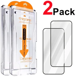 Easy Installation Tempered Glass HD Screen Protector with Dust - Free Technology - Vivo X300S (2 Pack)