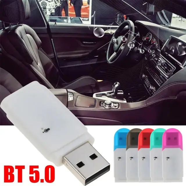 Bluetooth Audio Receiver 5.0 Adapter For Computer PC Bluetooth Speaker Music Receiver USB Bluetooth Adapter Handsfree Car Kit 1
